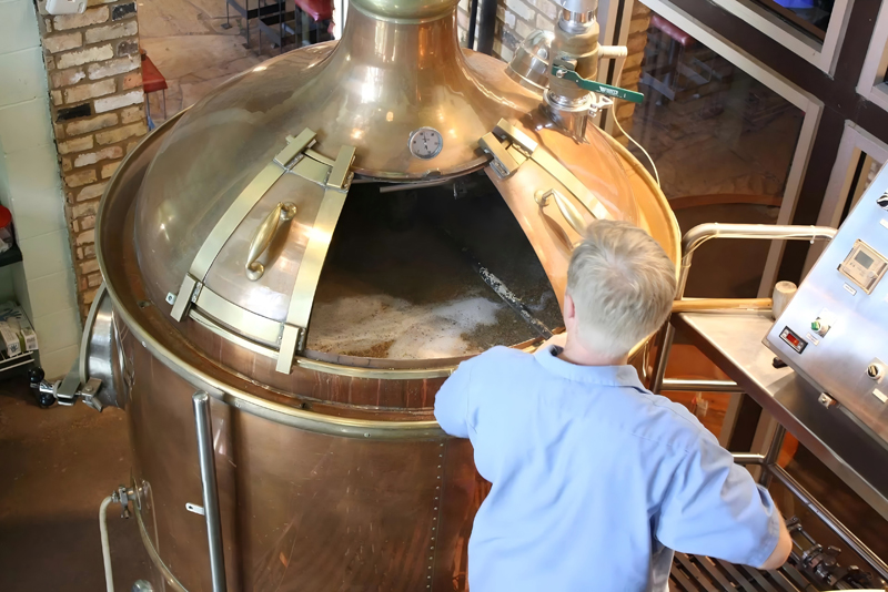 What's the purpose of wort boiling?